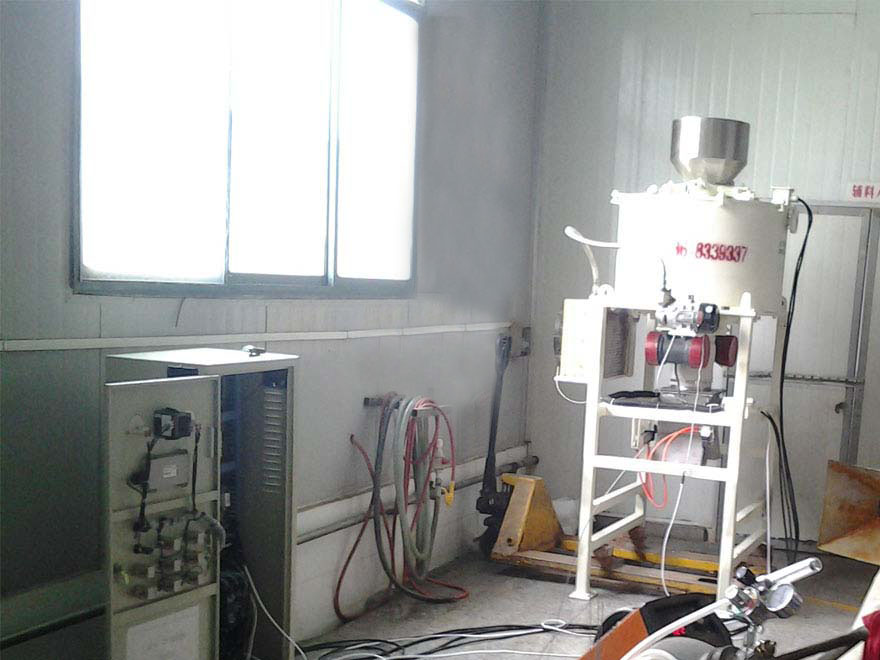 電磁干粉除鐵機使用現場